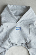 BLUE BACK プリントフーディ